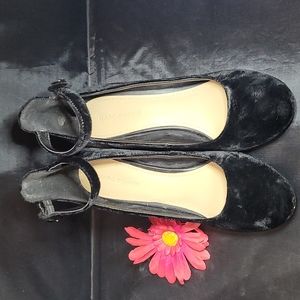 Marc Fisher Crush Velvet Ankle Pumps "Wow"